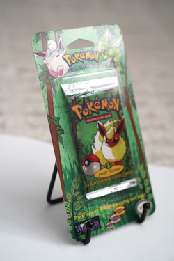 Pokemon Jungle Booster Blister Pack Flareon Artwork 1999 WOTC Factory Sealed - Image 4