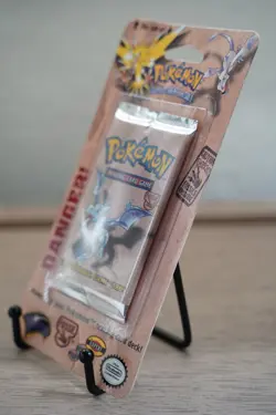 34.05g - Pokemon Fossil Booster Blister Pack Aerodactyl Artwork 1999 WOTC Sealed - Image 4