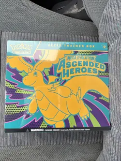 Pokemon Ascended Heroes ETB Elite Trainer Box NEW & SEALED**IN HAND** ShipsToday - Image 1