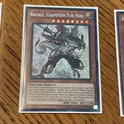 Rafale, Champion Fur Hire - DASA-EN023 Near Mint - Secret Rare 1st Ed Yugioh! - Image 1