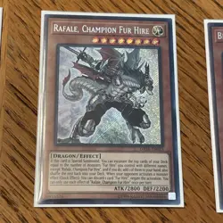 Rafale, Champion Fur Hire - DASA-EN023 Near Mint - Secret Rare 1st Ed Yugioh! - Image 2