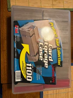 magic the gathering mystery box with card case and card protectors - Image 2