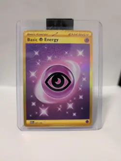 Pokemon TCG Psychic Energy Scarlet & Violet Basic Card 207/165 Gold - Image 1