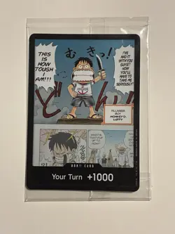 SEALED One Piece Promotion DON!! Card Young Luffy Devil Fruits Collection Vol. 1 - Image 1