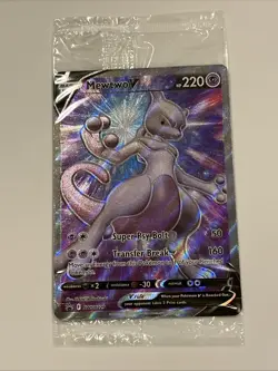 Mewtwo V SWSH229 SWSH: Sword & Shield Holo SEALED PROMO Pokemon Card - Image 1