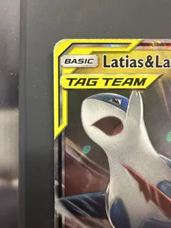Pokemon TCG Latias & Latios GX Sun & Moon Team Up Card #113/181 (Damaged) - Image 3