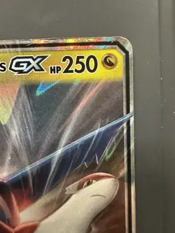 Pokemon TCG Latias & Latios GX Sun & Moon Team Up Card #113/181 (Damaged) - Image 4