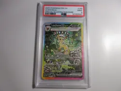 PSA 9 Leafeon EX Special Illustration Rare Prismatic Evolutions Pokemon Card - Image 1