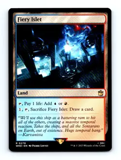 #278 2023 Doctor Who | Fiery Islet Rare - Image 1