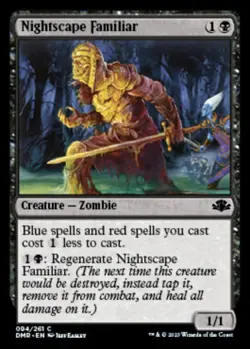 FOIL 4x Nightscape Familiar x4 - Dominaria Remastered (DMR) - Image 1