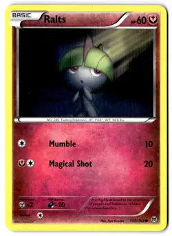 Ralts 100/162 Non-Holo 2015 Pokemon TCG - Image 1