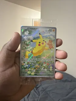 Pokemon TCG Pikachu Black Star Promo In Package Near Mint - Image 3