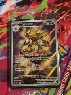 Alakazam 009 Mega Evolution Black Star Promo Sealed Pokemon TCG - Image 1