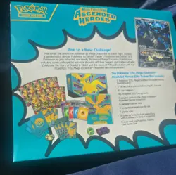 Pokemon TCG: Mega Evolution Ascended Heroes ETB in hand - Image 2