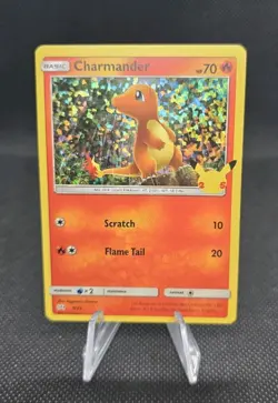 Charmander 9/25 Promo Holo McDonald's 25th Anniversary Pokemon - Image 1