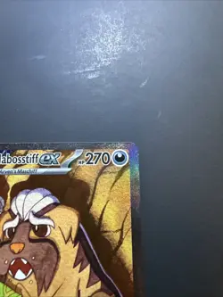 Pokemon TCG Arven's Mabosstiff EX #235/182 Sv10: Destined Rivals SAR - Image 3