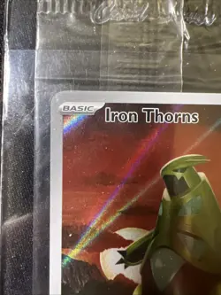 Pokemon Iron Thorns Pokemon Center Stamp Promo SVP 098 Illustration Rare Sealed - Image 2
