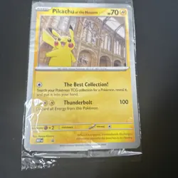 Pokemon TCG Pikachu at the Museum - Jumbo Natural History Museum Promo - Image 1