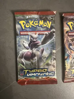 Pokemon 4x X&Y Breakthrough Booster Packs Art Set Russian, Rare. Light - Image 2