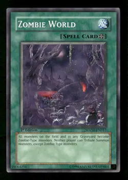 Zombie World #SDZW-EN017 Yugioh 1st Edition - Image 1