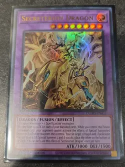 Yugioh Secreterion Dragon DUAD-EN037 Ultra Rare 1st Ed NM - Image 1