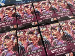 One Piece A Fist Of Devine Speed OP-11 LOT OF 12 Sealed Booster Packs English - Image 2