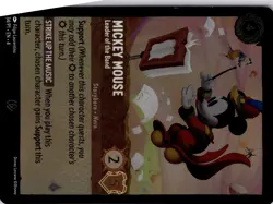 Disney Lorcana Mickey Mouse Leader of the Band Promo Card 34/P1 Trading Card - Image 5