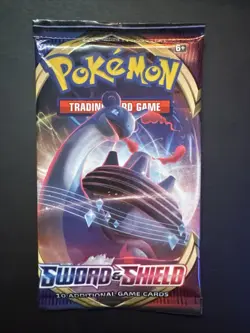Pokemon Sword and Shield Base Booster Pack TCG 10 Cards Factory Sealed Unweighed - Image 1