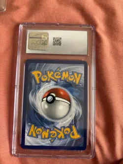 151 #201/165 Blank holo star layer card CGC 8 - Image 2