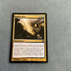 MTG - Ardent Plea - Alara Reborn LP MAGIC CARD - Image 1