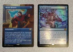 Mystic Remora (Borderless) Dominaria Remastered Regular/Mystic Remora (Foil) - Image 1
