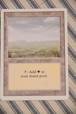 Magic the Gathering - VIntage - Plains Land Mana - Revised - 4x - Image 2