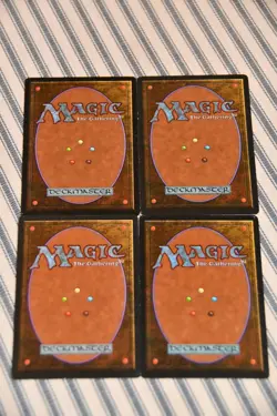 Magic the Gathering - VIntage - Plains Land Mana - Revised - 4x - Image 4