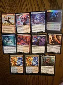 Magic: The Gathering 21 Card Lot Lorwyn Eclipsed Uncommon Rare - Image 1
