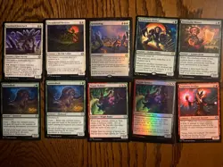 Magic: The Gathering 21 Card Lot Lorwyn Eclipsed Uncommon Rare - Image 2