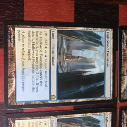 Mtg x4 Hallowed Fountain x4 NM Return to Ravnica Playset Shock Lands Magic - Image 2