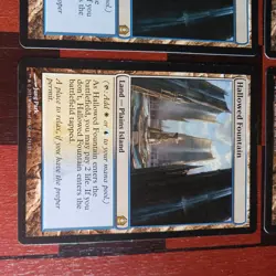 Mtg x4 Hallowed Fountain x4 NM Return to Ravnica Playset Shock Lands Magic - Image 3