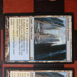 Mtg x4 Hallowed Fountain x4 NM Return to Ravnica Playset Shock Lands Magic - Image 5
