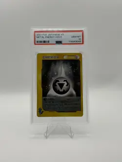 PSA 10 2001 Pokemon Japanese VS Metal Energy Holo GEM MT - Image 1