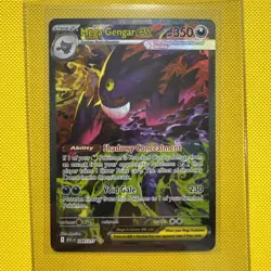 Mega Gengar ex 284/217 SIR Secret Rare Pokemon Ascended Heroes MINT Pack Fresh - Image 1