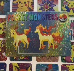 Pokemon Charizard Vintage Pocket Monsters Vending HOLO Prism Sticker 99 Nintendo - Image 2