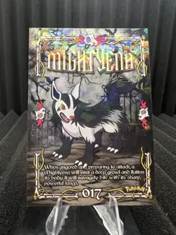 Mightyena #17 - Cracked Ice Holo - Prisma Trick or Treat Cards - Pokemon - Image 1