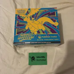 POKEMON TCG ASCENDED HEROES POKEMON CENTER ETB - ELITE TRAINER BOX *BRAND NEW* - Image 1