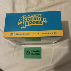 POKEMON TCG ASCENDED HEROES POKEMON CENTER ETB - ELITE TRAINER BOX *BRAND NEW* - Image 5
