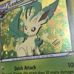 Pokemon Leafeon BW87 Black & White Promos Holo - Image 4
