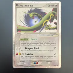 Pokemon Rayquaza EX Promo Holo 039 Nintendo 100 HP Basic Rare 2006 - Image 1