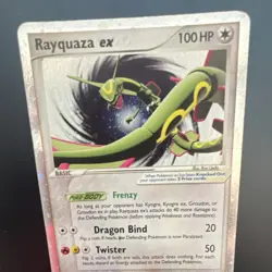 Pokemon Rayquaza EX Promo Holo 039 Nintendo 100 HP Basic Rare 2006 - Image 3