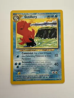 Pokemon TCG Octillery Neo Revelation 34/64 Regular - Image 1