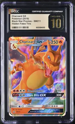 Charizard GX #SM211 / Pokemon PROMO / CGC 10 PRISTINE - Image 1