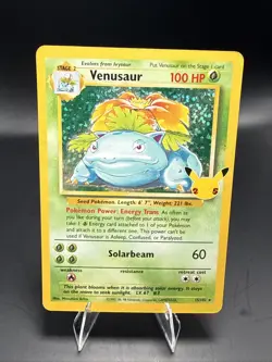 Pokemon Celebrations Venusaur 15/102 Classic Collection Holo Rare K - Image 2